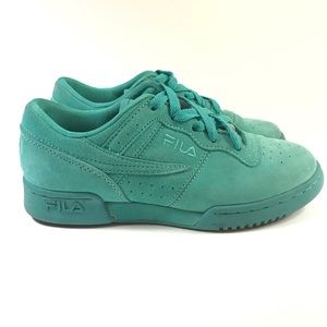 Suede Fila Original Fitness Aqua Lowtop Sneakers